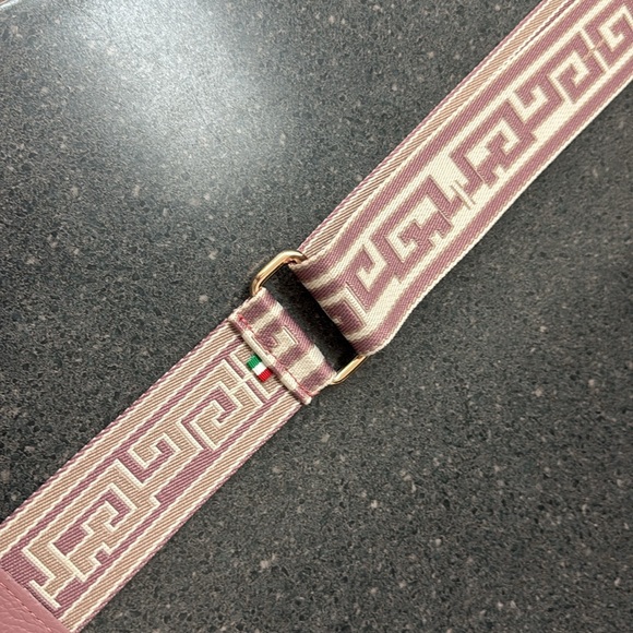 🇮🇹 Vintage Style 1970s Camera Cotton Fabric and Leather Strap from Florence - Picture 13 of 13